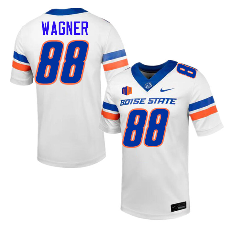 Matt Wagner Jersey, Boise State Broncos College Football Jersey College Uniforms-White  Matt Wagner Jersey, Boise State Broncos College Football Jersey College Uniforms-White